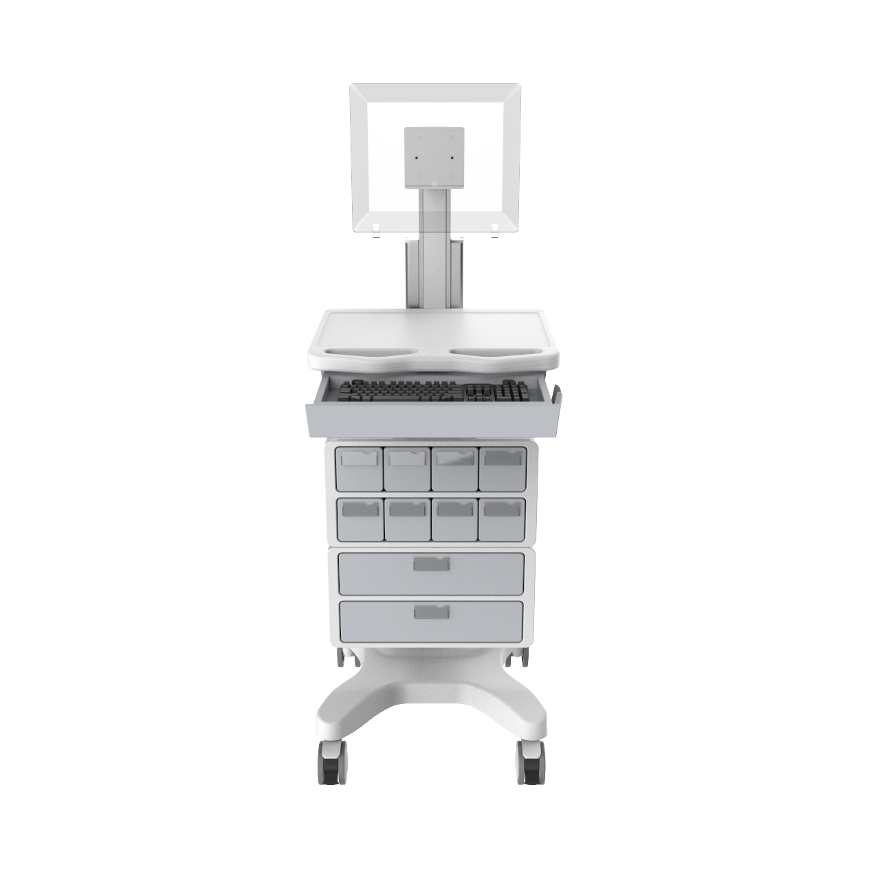 Computer Trolley Nursing medical trolley/medicine trolley
