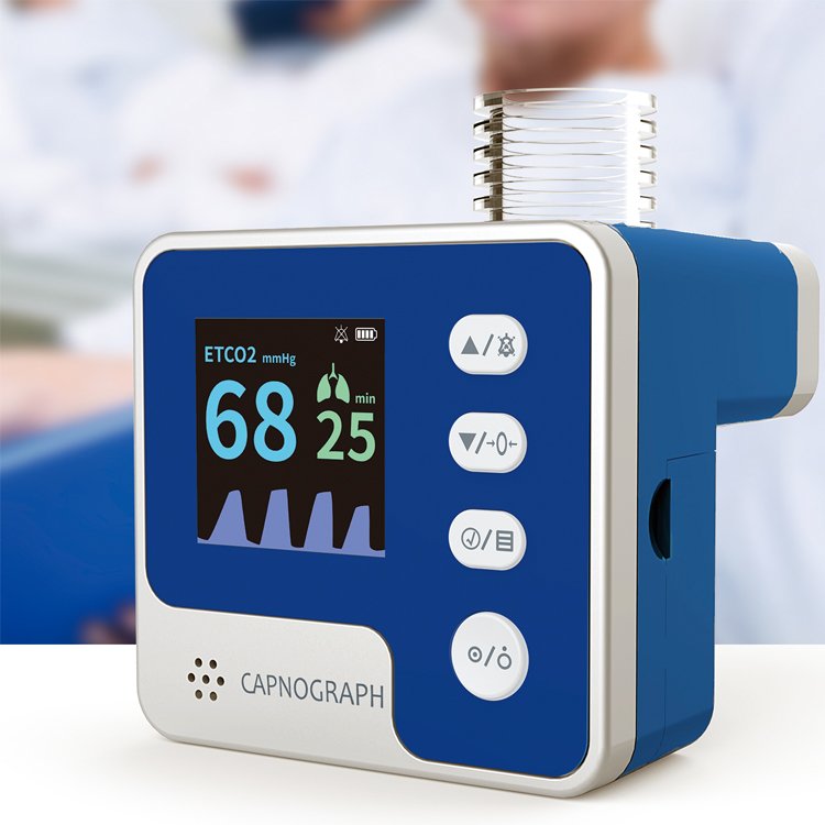 Handheld Portable ETCO2 Capnograph Monitor CA10M