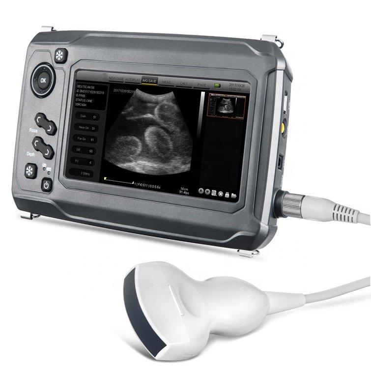 Compact Touch Ultrasound System Machine for Horses, Cows, Equine, Exotic Species and Small Animals MDLVU46