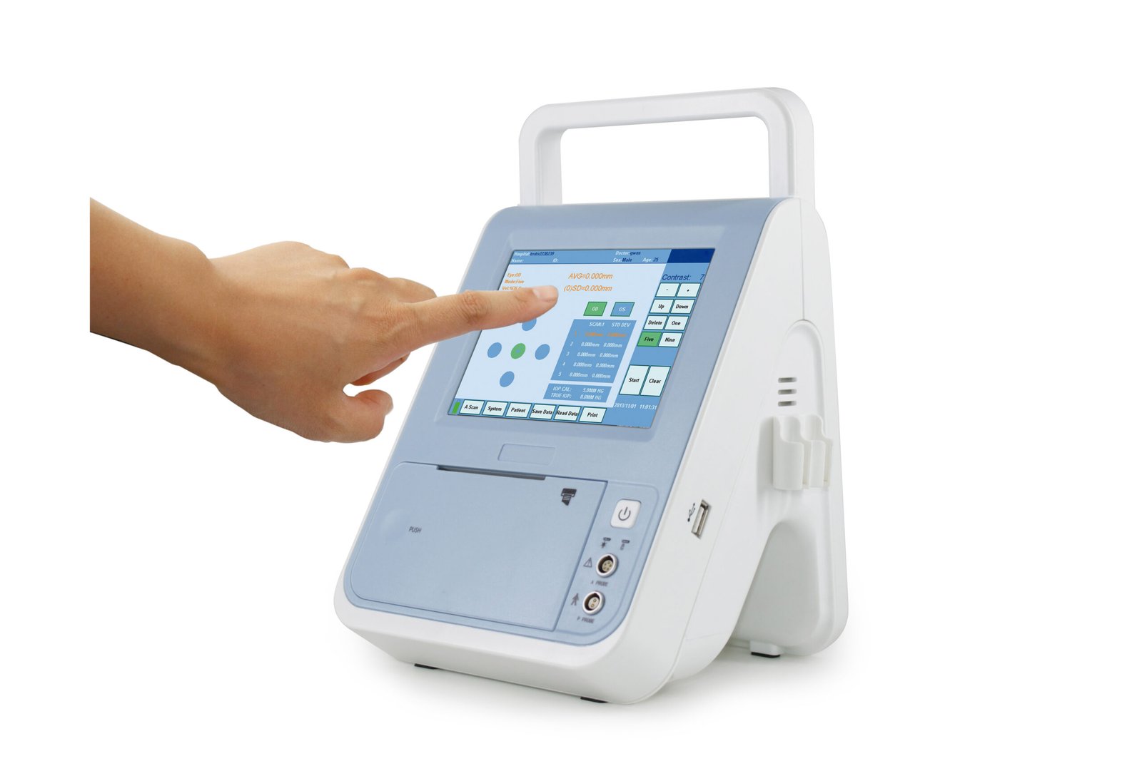 A B Scan Ophthalmic Ultrasound Pachymeter MDLPU21
