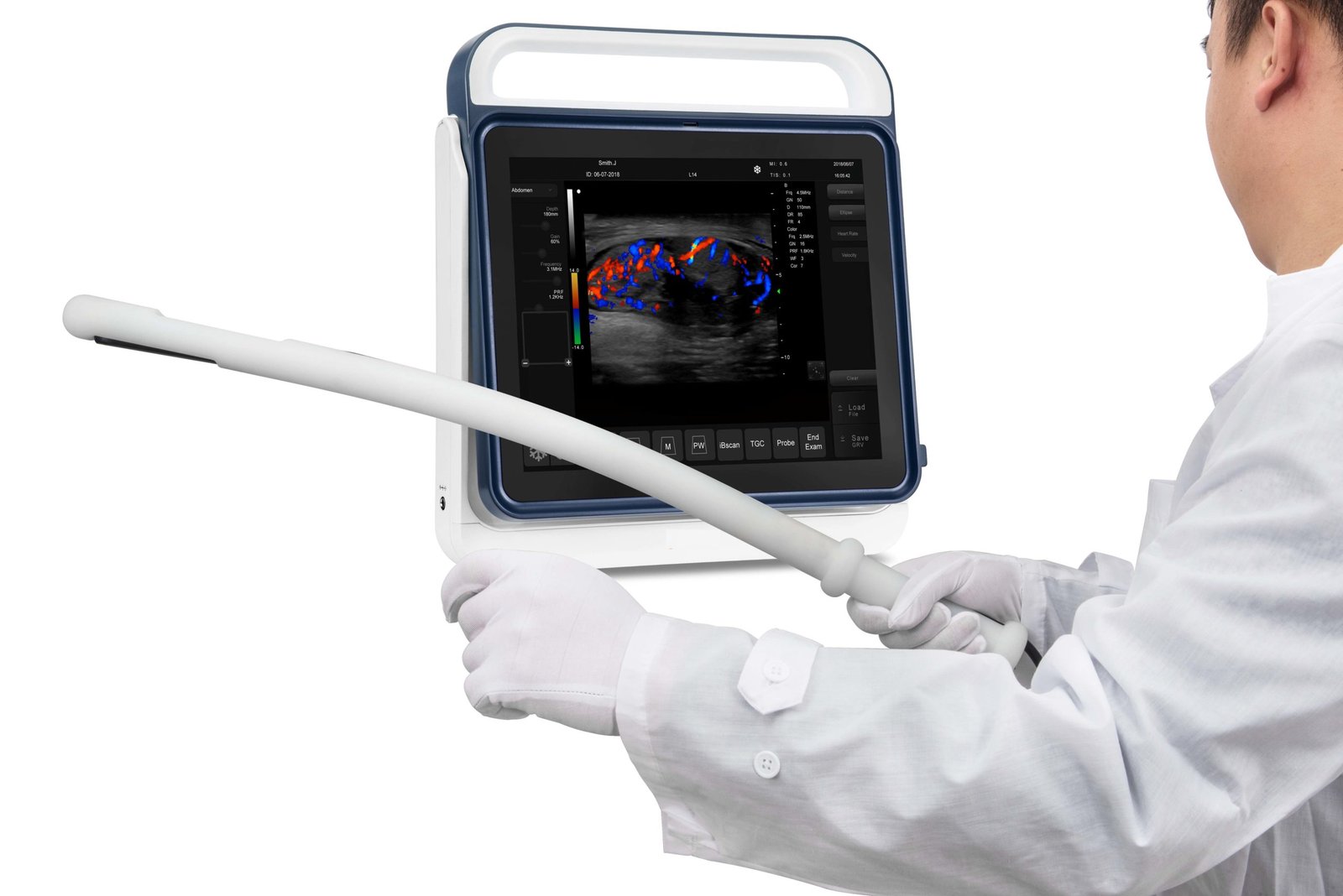 Pad Touch Veterinary Series Ultrasound System Machine MDLVU45
