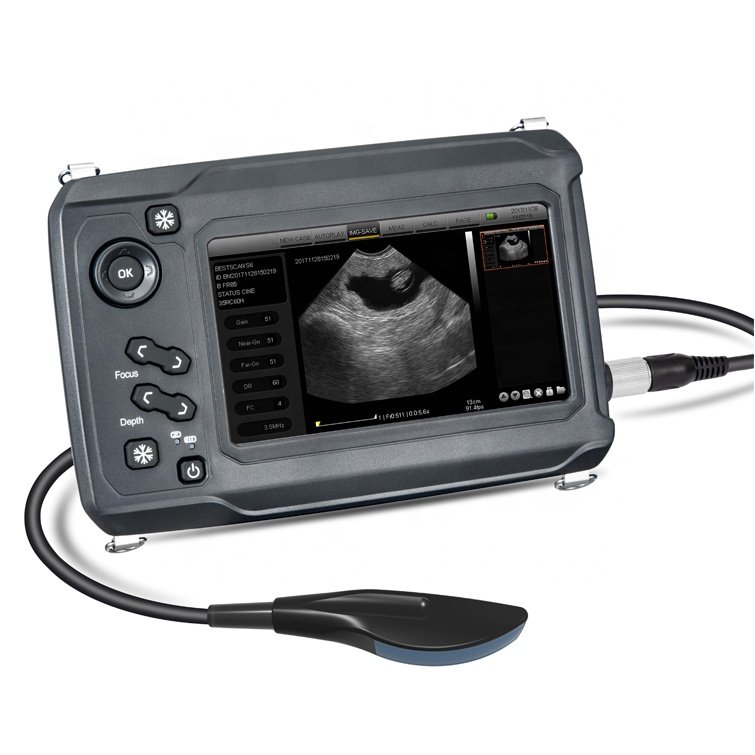 Compact Touch Ultrasound System Machine for Horses, Cows, Equine, Exotic Species and Small Animals MDLVU46