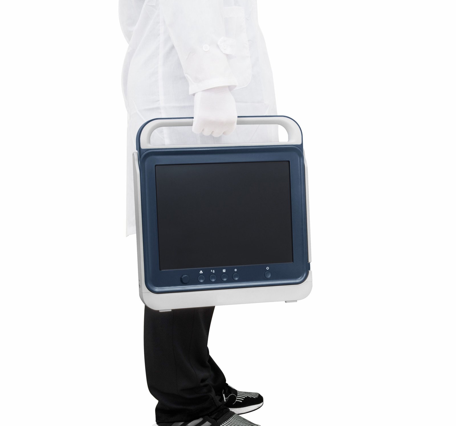 Portable Touch Screen Veterinary Ultrasound Scanner Machine MDLVU40