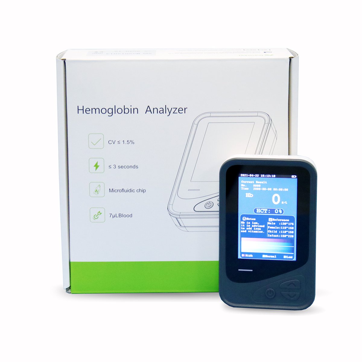 Hemoglobin Analyzer Meter Machine MDLAH01