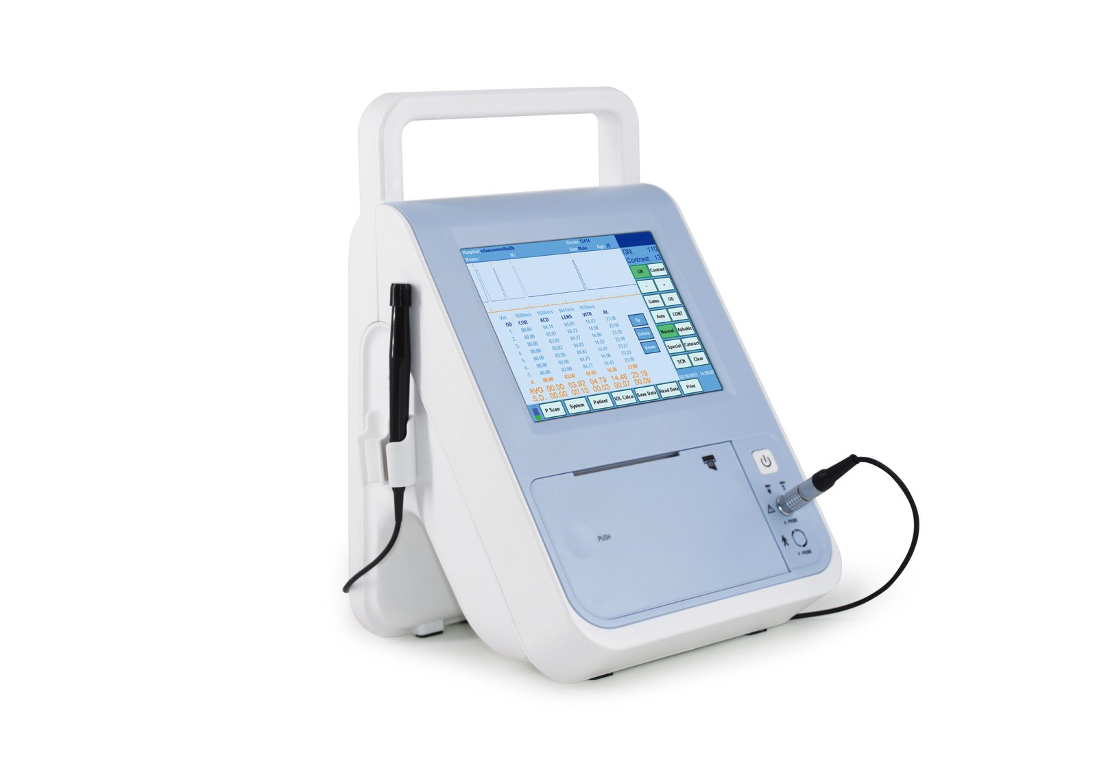 A B Scan Ophthalmic Ultrasound Pachymeter MDLPU21
