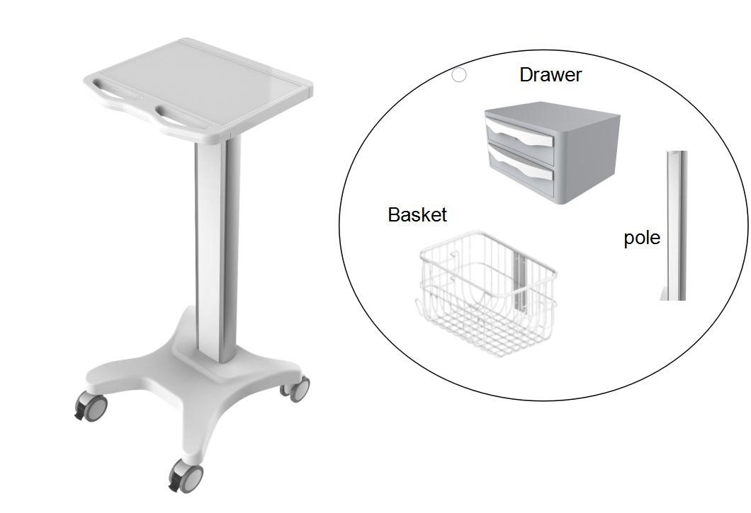Computer trolley/ECG/Ultrasound trolley