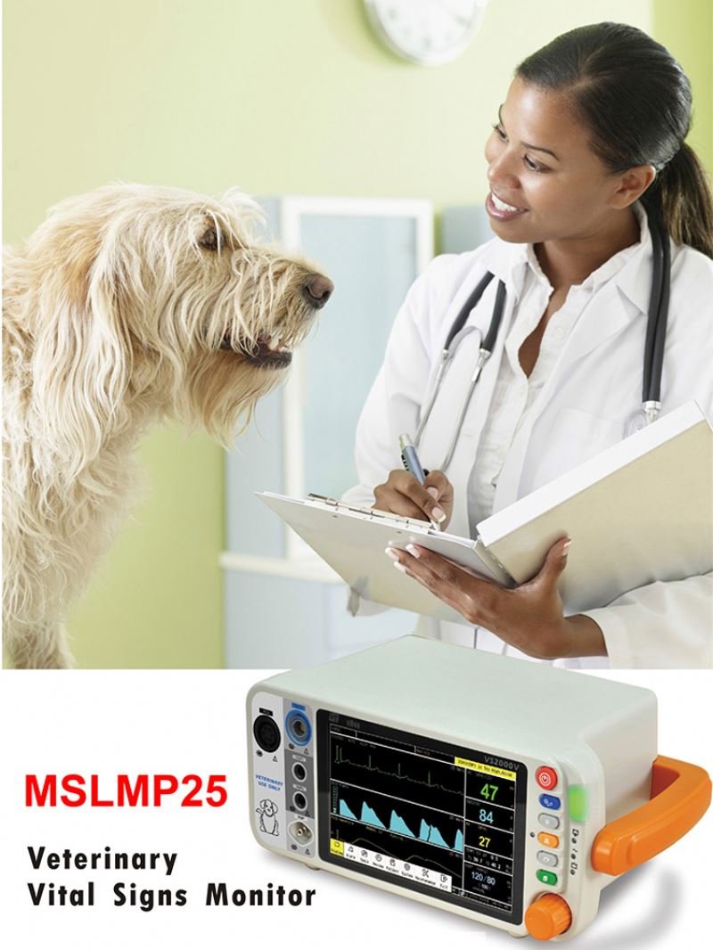 Portable Veterinary Patient Monitor MDLMP25