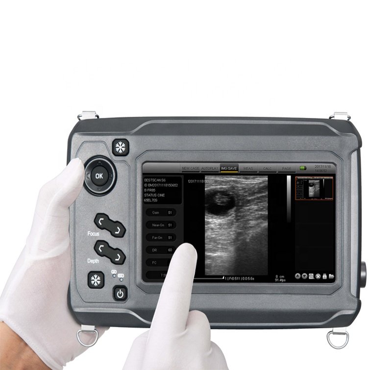 Compact Touch Ultrasound System Machine for Horses, Cows, Equine, Exotic Species and Small Animals MDLVU46