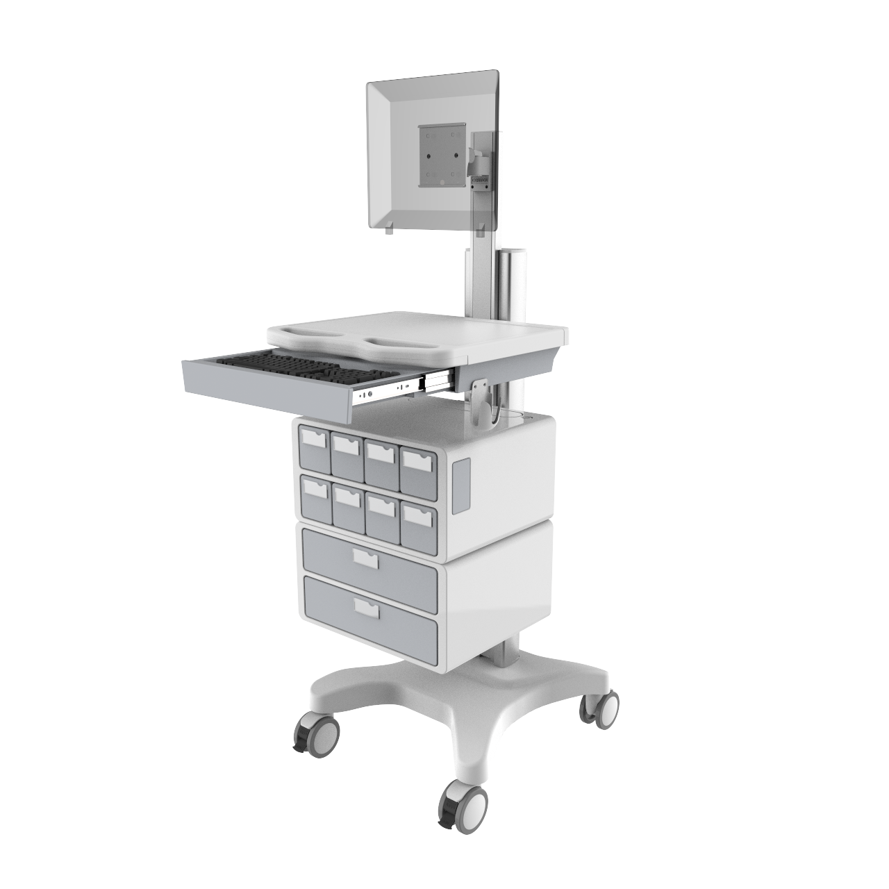 Computer Trolley Nursing medical trolley/medicine trolley