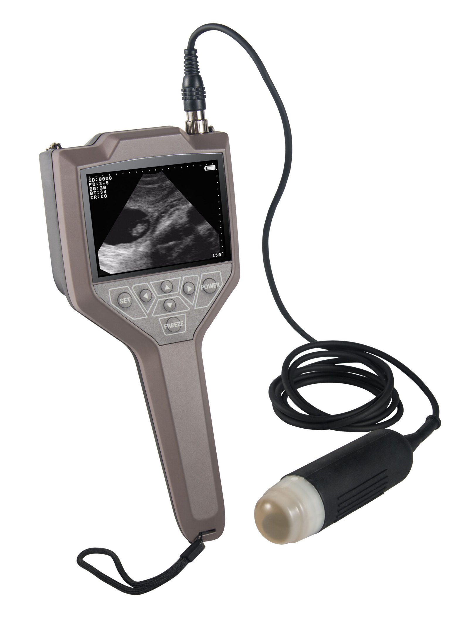 Full Digital Swine And Ovine Ultrasound Scanner Machine MDLVU43