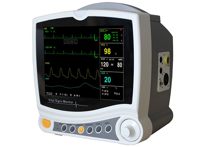 CMS6800 Patient Monitor ECG, RESP, SpO2, PR, NIBP and TEMP