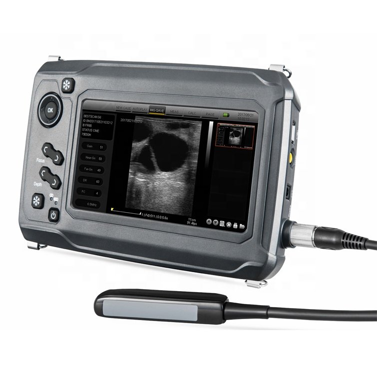 Compact Touch Ultrasound System Machine for Horses, Cows, Equine, Exotic Species and Small Animals MDLVU46