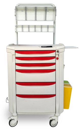 Big Anesthesia hospital trolley/ emergency trolley/medicine trolley