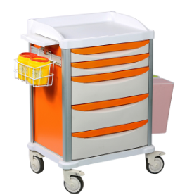 Emergency hospital trolley/ Drawers/ Digital locks