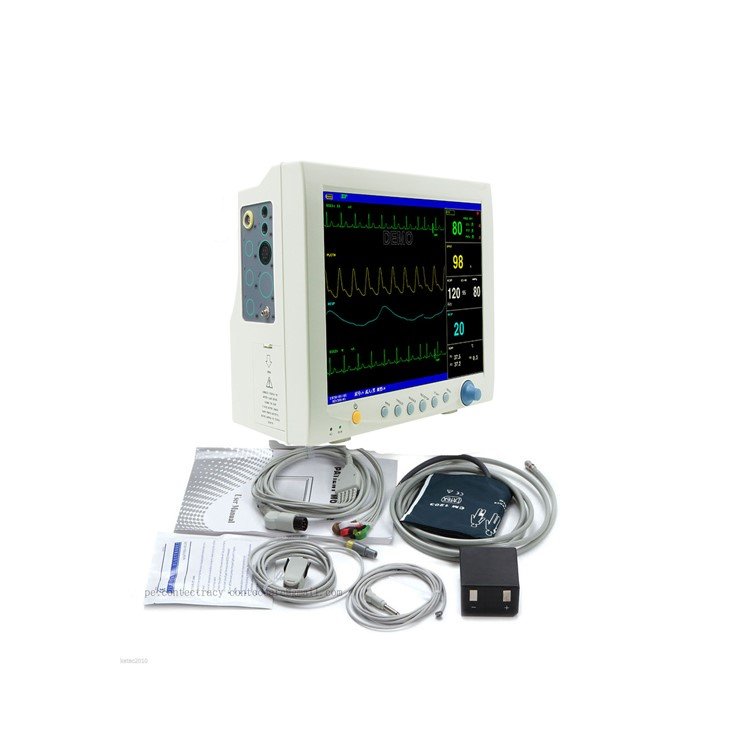 CMS7000 Patient Monitor ECG, RESP, SpO2, PR, NIBP and dual-channel TEMP