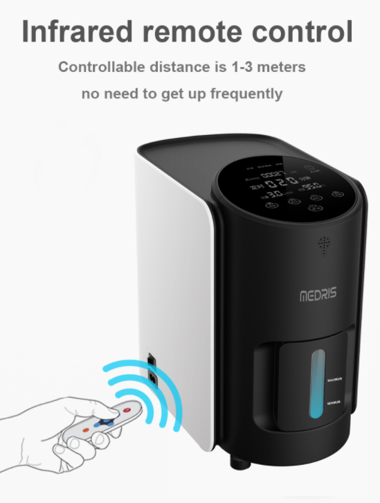Household 5 Liter Movable Oxygen Concentrator with Smart Voice MDLZY35