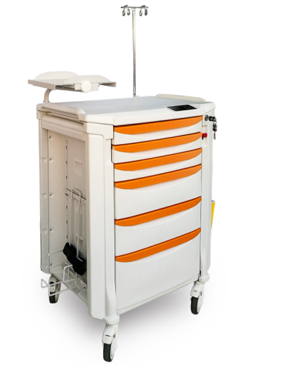 Big Anesthesia hospital trolley/ emergency trolley/medicine trolley