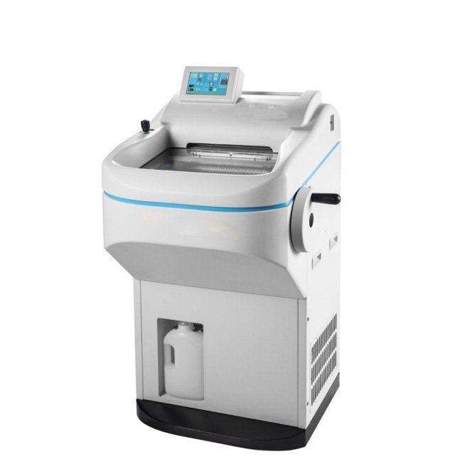 Biological Tissue Semi Automatic Microtome Machine MDLK229