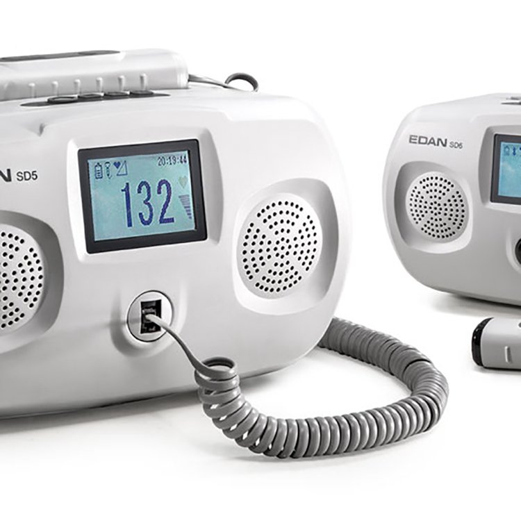 Edan SD6 Baby Heart Rate Electronic Ultrasonic Rechargeable Doppler Fetal Monitor