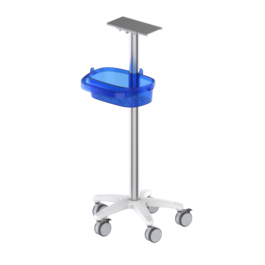 Patients Monitor Rolling Stand/ Customized Medical Cart
