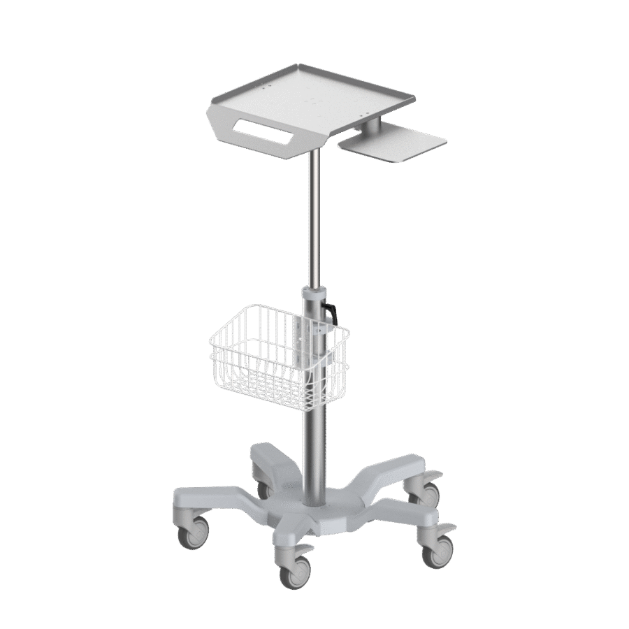 Mobile Computer Crash Carts Medical Trolley Laptop Medication Cart