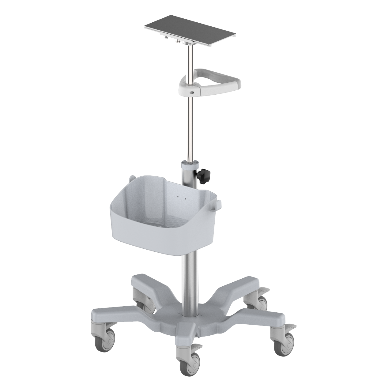 Mobile Computer Crash Carts Medical Trolley Laptop Medication Cart - Image 2