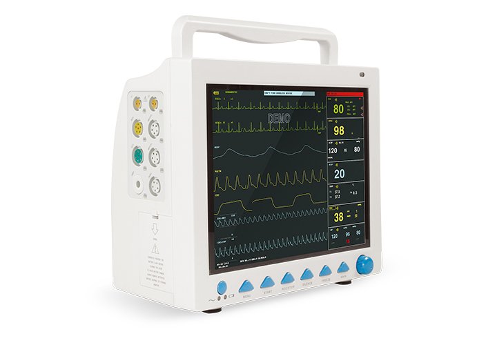CMS8000 Patient Monitor 12 inch TFT Color LCD, Multi-Language