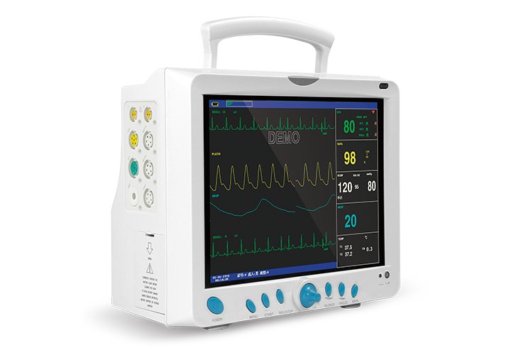 CMS9000 Patient Monitor ECG, RESP, SpO2, PR, NIBP and dual-channel TEMP